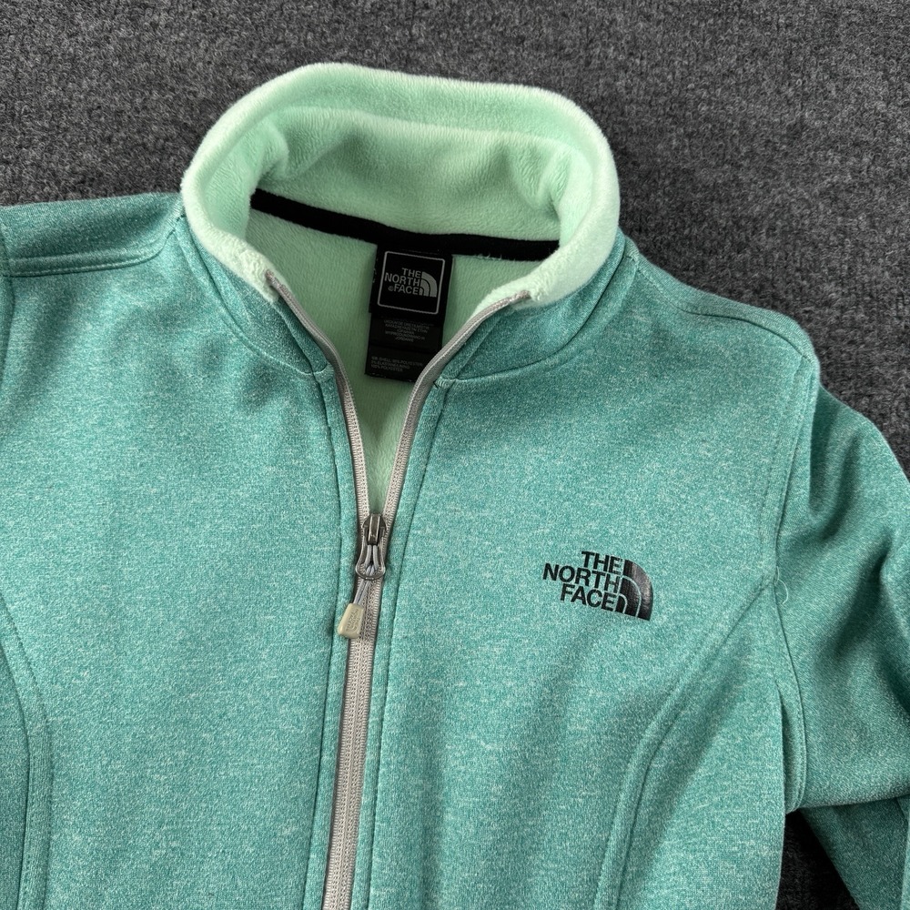 The North Face Jacket Womens S Agave Regualr Fit Fleece Full Zip Layering Hiking
